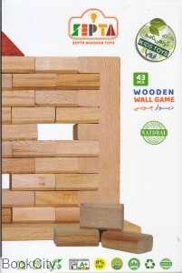 دیوار چوبی SEPTA Wooden Wall Game 43pcs