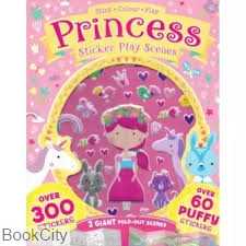 Princess Sticker Play Scenes