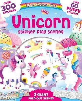 Unicorn Sticker Play Scenes