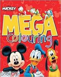 (Mega Colouring (Mickey And Friends