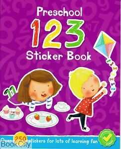 Preschool 123 Sticker Book