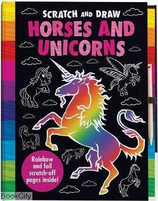 Scratch and Draw Horses and Unicorns