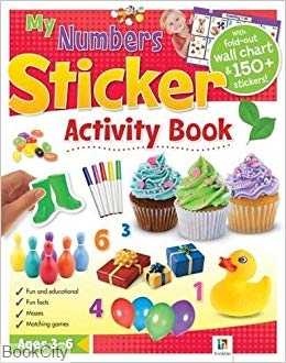 My Number Sticker Activity Book