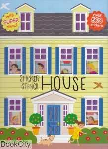 Sticker Stencil House