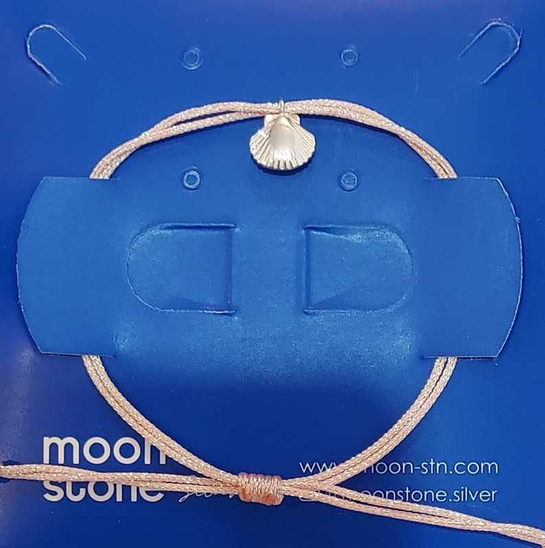 دستبند نقره Moon Stone SB274