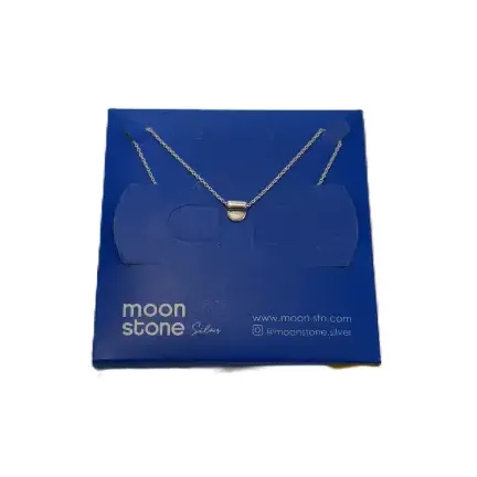 گردنبند نقره Moon Stone SN418