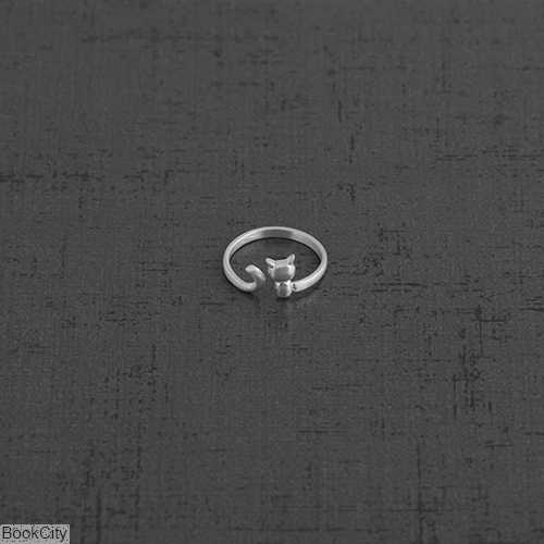 انگشتر نقره گربه RI1074 اسپینل