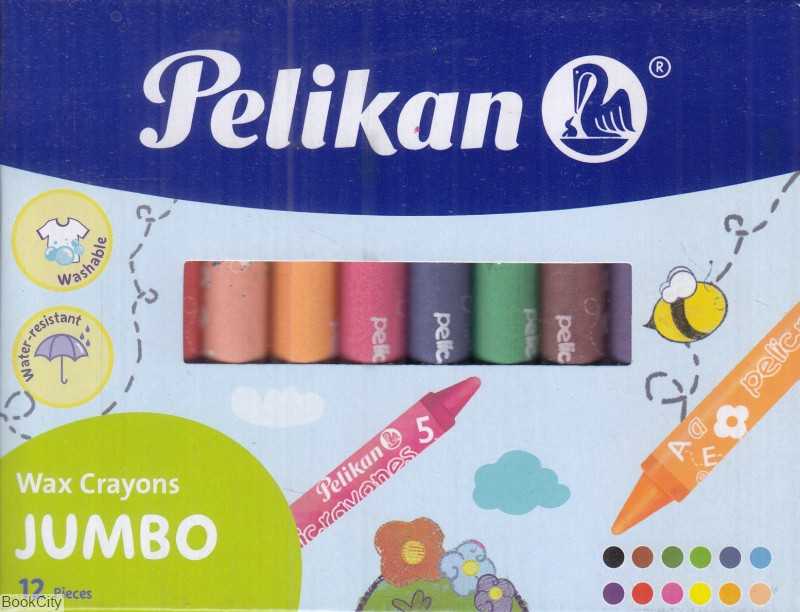 پاستل روغنی 12 رنگ فلزی Pelikan 50601200 Jambo - 0