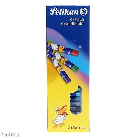 پاستل روغنی 24 رنگ Pelikan 998351
