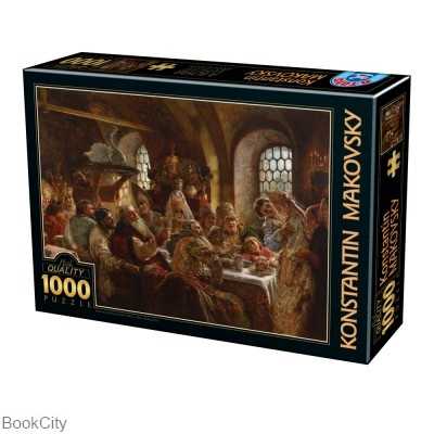 پازل Konstantin Makovsky A Boyar Wedding Feast 1000pcs 75680MA01