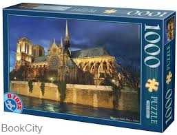 پازل Notre Dame Paris France 1000pcs 64301NL08