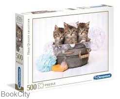 پازل Kittens and Soap 500pcs 35065