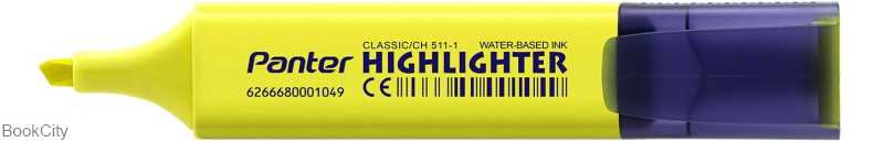 ماژیک های‌لایت زرد Panter CH5111 Classic - 0