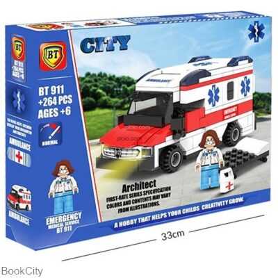 ساختنی آمبولانس 264 قطعه City BT911