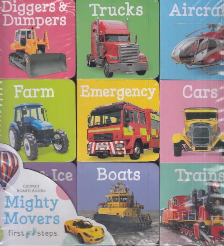 Chunky Board Books Mighty Movers