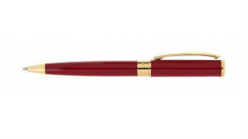 خودکار بدنه قرمز گیره طلا EUROPEN Clip