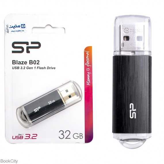 فلش مموری SP Flash Drive USB3.2 32GB Blaze B02