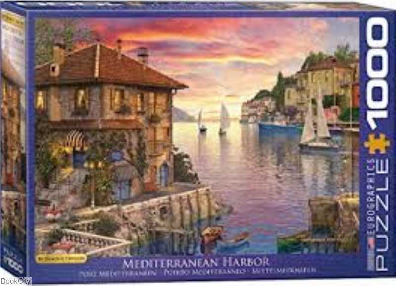 پازل Mediterranean Port 1000pcs 0962