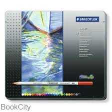 مدادآبرنگی 24 رنگ فلزی STAEDTLER 125M24 Karat Aquarell
