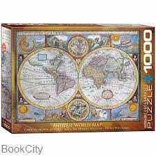 پازل Antique World Map 1000pcs 2006