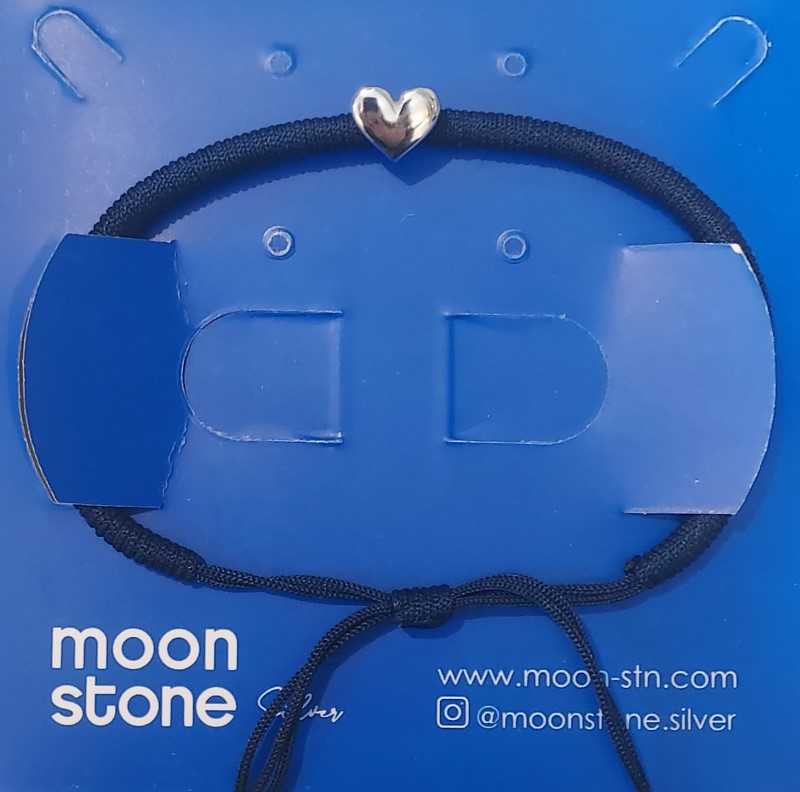 دستبند نقره Moon Stone SB330 - 0