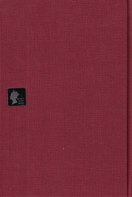 دفتر 240 برگ کاغذ کرم رقعی LINE NOTE Queen Note Book