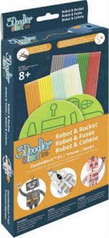 3Doodler Doodle Block Robot & Rocket