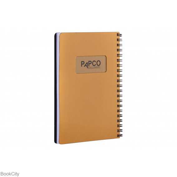یادداشت 100 برگ بدون خط جیبی متالیک PAPCO NB-642BC