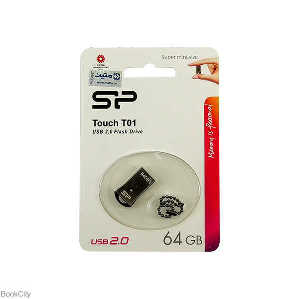 فلش مموری SP Flash Drive USB2.0 64GB Touch T01