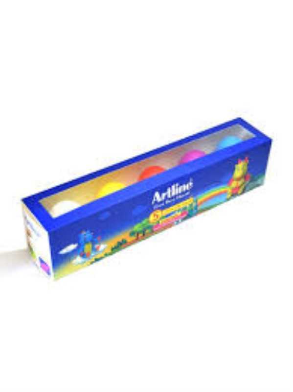 خمیر تخم‌مرغی 5 رنگ Artline 801E5 - 0