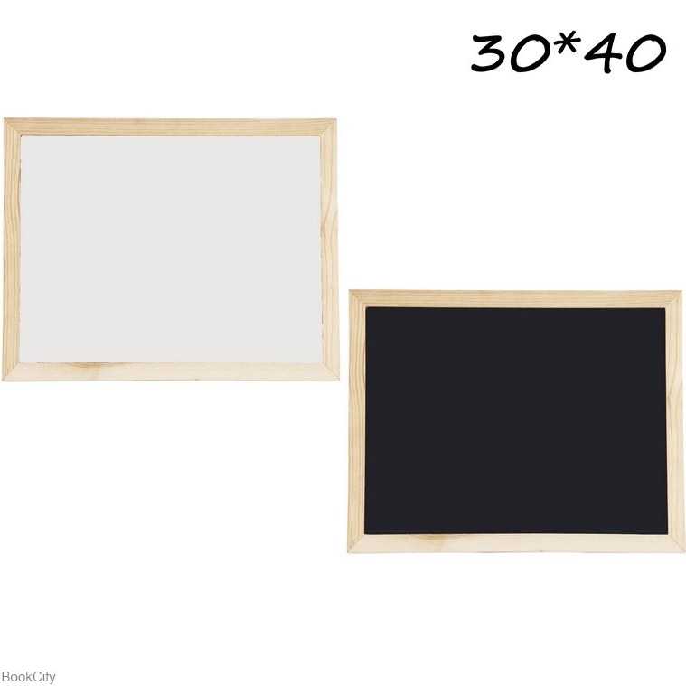 تخته سیاه40×30 دور چوب