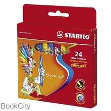 پاستل 24 رنگ STABILO 2824PL Swano Yippy-Wax