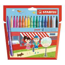ماژیک 18 رنگ STABILO 280/18-01 Power