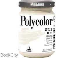رنگ آکریلیک MAIMERI 021 Ivory White 140ml