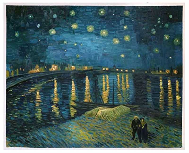 پازل Starry Night Over The Rhone 1000pcs 161011