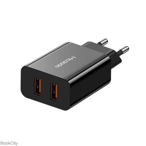شارژر Mcdodo Wall Charger 18W QC3.0 Dual USB CH-8910
