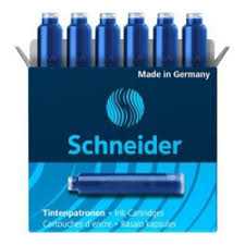 جوهر فشنگی آبی 6 عددی Schneider 6603