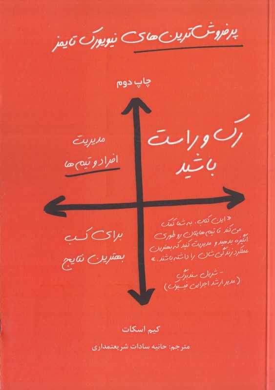 رک‌وراست باشید (مدیریت افراد و تیم‌ها برای کسب بهترین نتایج)