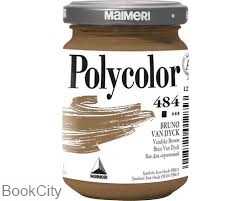 رنگ آکریلیک MAIMERI 484 Vandyke Brown 140ml