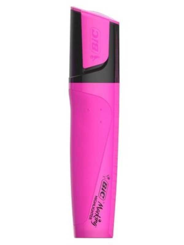 ماژیک های‌لایت صورتی BiC Ultra Fluorescent