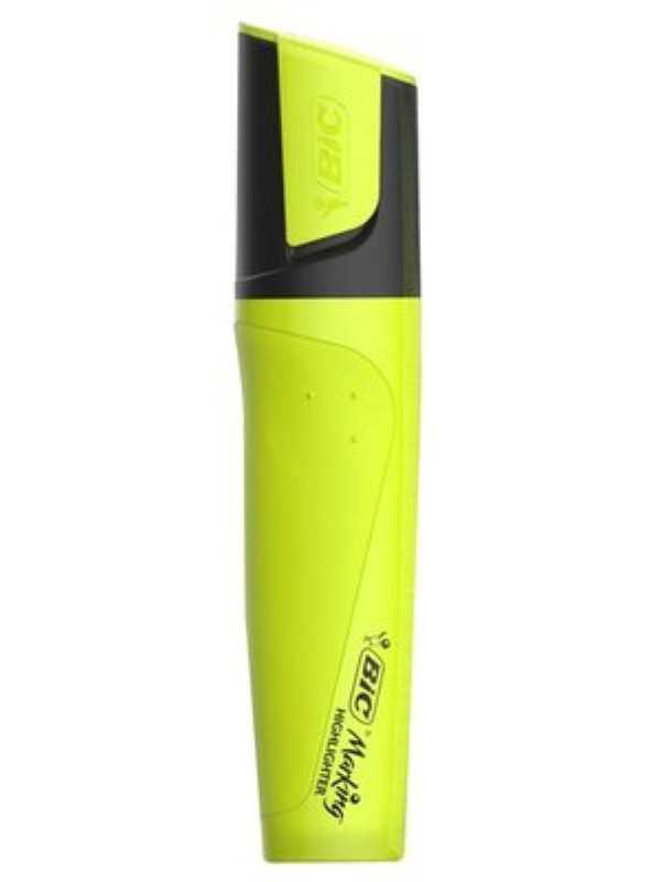 ماژیک های‌لایت زرد BiC Ultra Fluorescent - 0