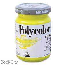 رنگ آکریلیک MAIMERI 100 Lemon yellow 140ml