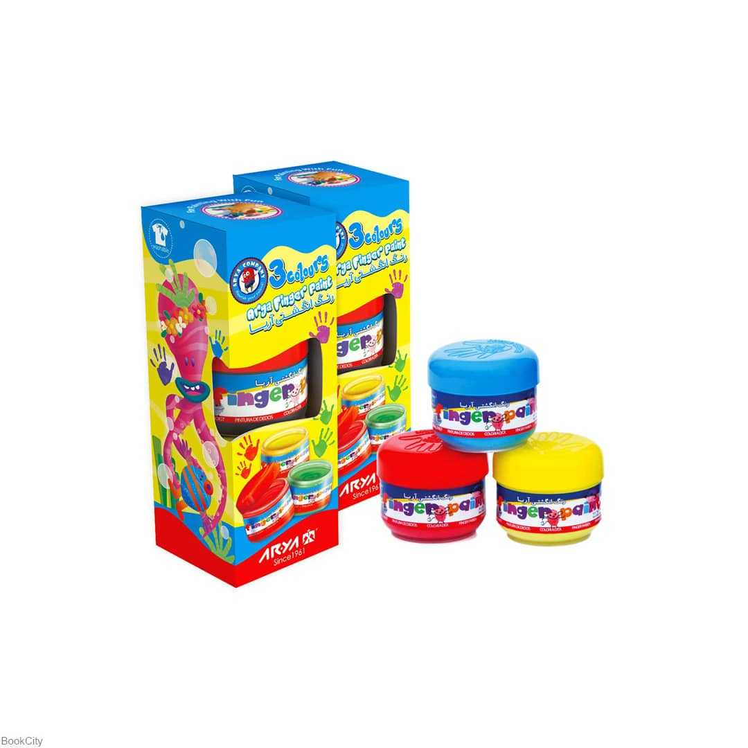 رنگ انگشتی 3 رنگ 7004 آریا - 0