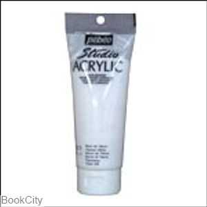 رنگ آکریلیک Pebeo 831011 100ml Titanium White 11