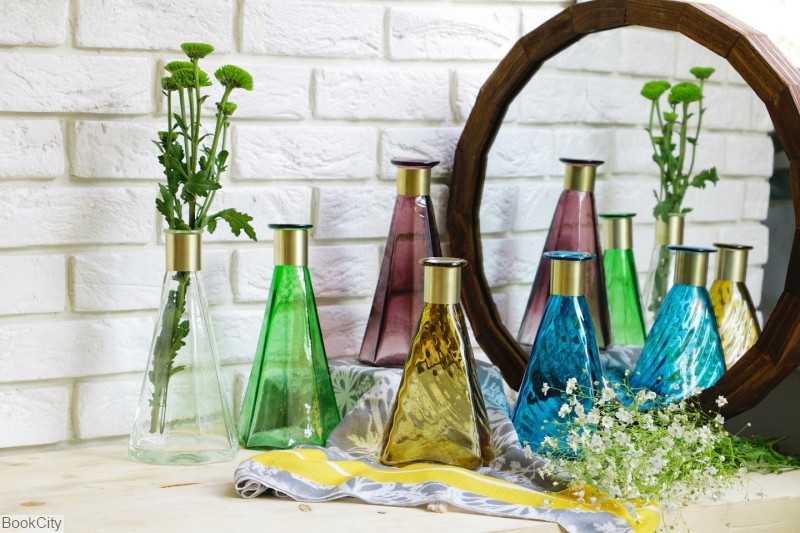 گلدان هرمی طوقدار برسام