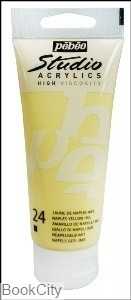 رنگ آکریلیک Pebeo 831024 100ml Naples Yellow Hue 24