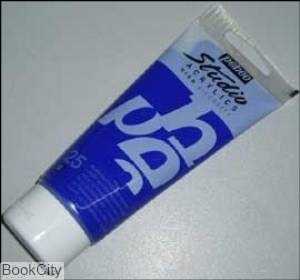 رنگ آکریلیک Pebeo 831025 100ml Light Ultramarine Blue 25