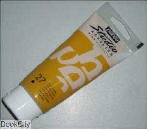 رنگ آکریلیک Pebeo 831027 100ml Yellow Ochre 27
