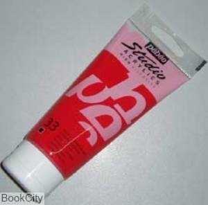 رنگ آکریلیک Pebeo 831033 100ml Cadmium Red Hue 33