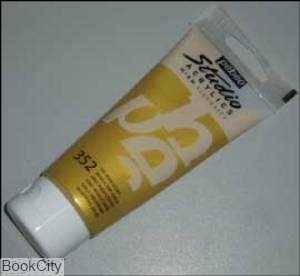 رنگ آکریلیک Pebeo 832352 100ml Iridescent Gold 352